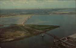 Cooper River Bridge Charleston, SC Postcard Postcard
