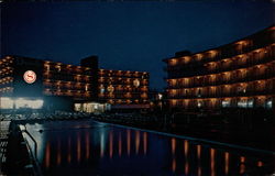 Sheraton-Deauville Hotel and Motor Inn Atlantic City, NJ Postcard Postcard