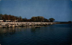 Boardwalk at Waterfront Perth Amboy, NJ Postcard Postcard