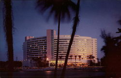 Fontainebleau Hotel Miami Beach, FL Postcard Postcard