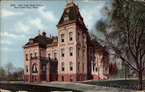 Salt Lake High School Salt Lake City Utah