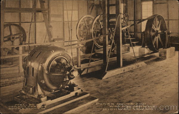 Power House and Water Works Bishop Texas