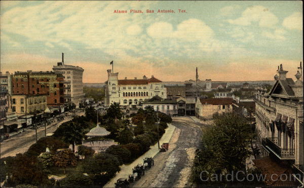 Alamo Plaza San Antonio Texas