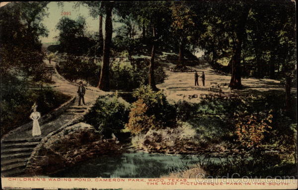 Children's Wading Pond, Cameron Park Waco Texas