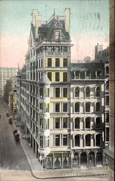 The Parker House boston Massachusetts