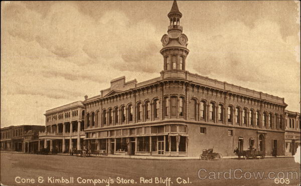 Cone & Kimball Company's Store Red Bluff California