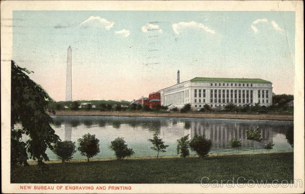 New Bureau of Engraving and Printing Washington District of Columbia