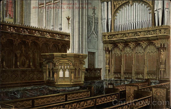 The Pulpit, Unitarian Church, Rogers Memorial Fairhaven Massachusetts