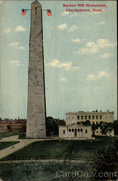 Bunker Hill Monument Charlestown Massachusetts