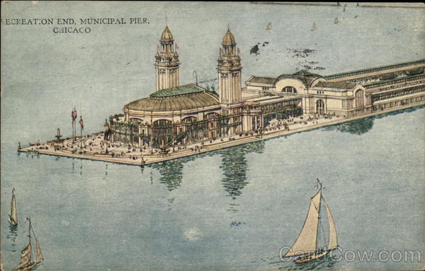 Recreation End, Municipal Pier Chicago Illinois