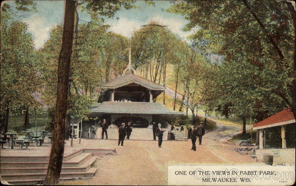 One of the Views in Pabst Park Milwaukee Wisconsin