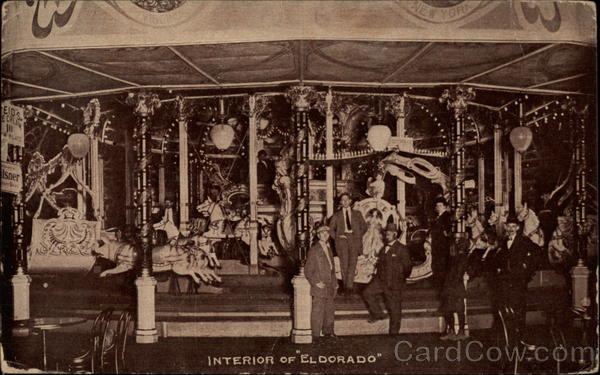 Interior of El Dorado Coney Island New York