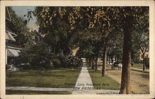 Meadow Lane, Residence Park New Rochelle New York