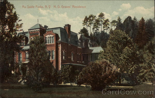 H.D. Graves' Residence Au Sable Forks New York