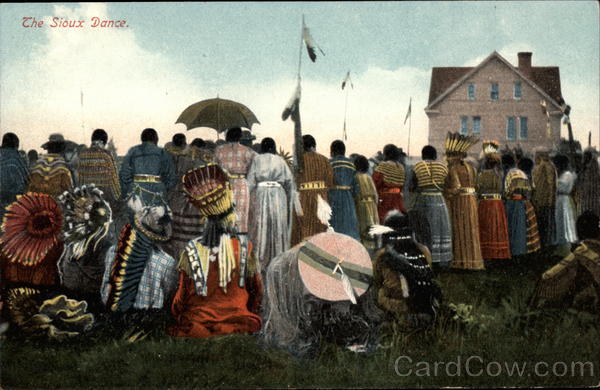 The Sioux Dance Native Americana