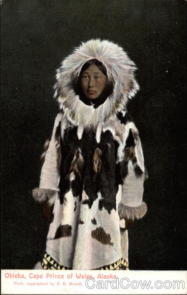 Obleka, Cape Prince Wales Alaska F. H. Nowell