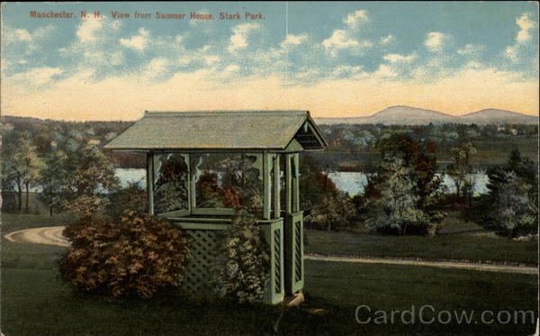 View from Summer House, Stark Park Manchester New Hampshire