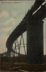 Big Four Viaduct Louisville, KY Postcard Postcard