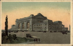 Union Station and Plaza Postcard