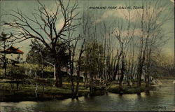 Highland Park Dallas, TX Postcard Postcard