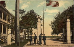 Fort Sam Houston, Entrance to Infantry Post San Antonio, TX Postcard Postcard