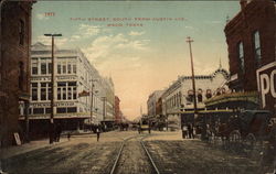 Fifth Street, South from Austin Ave Postcard
