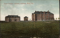 Texas Christian University Buildings Waco, TX Postcard Postcard