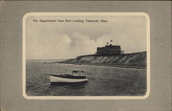 The Sippewissett from Boat Landing Falmouth, MA Postcard Postcard