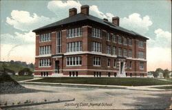 Normal School Danbury, CT Postcard Postcard