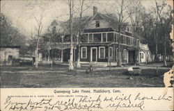 Quassapaug Lake House Middlebury, CT Postcard Postcard