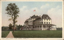 Hotel Ausable Chasm New York Postcard Postcard