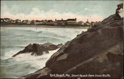 Short Beach from Union Bluffs Postcard