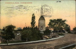 Powder House Somerville, MA Postcard Postcard