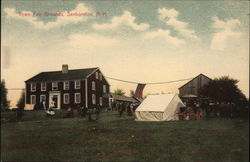 Town Fair Grounds Sanbornton, NH Postcard Postcard