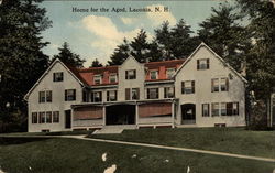 Home for the Aged Laconia, NH Postcard Postcard