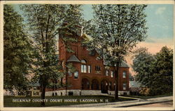 Belknap Country Court House Laconia, NH Postcard Postcard