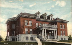 Laconia Hospital New Hampshire Postcard Postcard