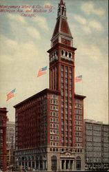 Montgomery Ward & Co. Building Postcard