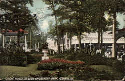 Ponce de Leon Amusement Park Postcard