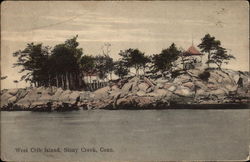 West Crib Island Stony Creek, CT Postcard Postcard