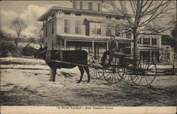 A Rural Turnout East Haddam, CT Postcard Postcard