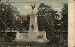 24th Regiment Conn. Vol. Monument Postcard