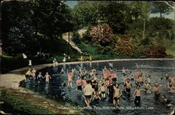 Children's Swimming Pool, Hamilton Park Postcard