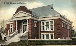 Public Library Postcard