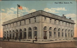 Post Office Easton, PA Postcard Postcard