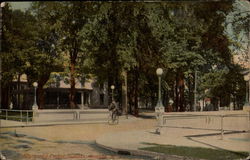 Main and Cedar Streets Oneida, NY Postcard Postcard