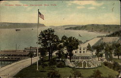 Hudson River, Claremont Postcard
