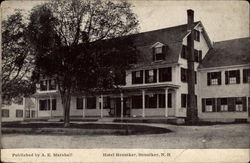 Hotel Henniker New Hampshire Postcard Postcard