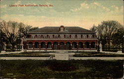 Liberty Park Auditorium Postcard