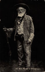 Ezra Meeker as Frontiersman Postcard